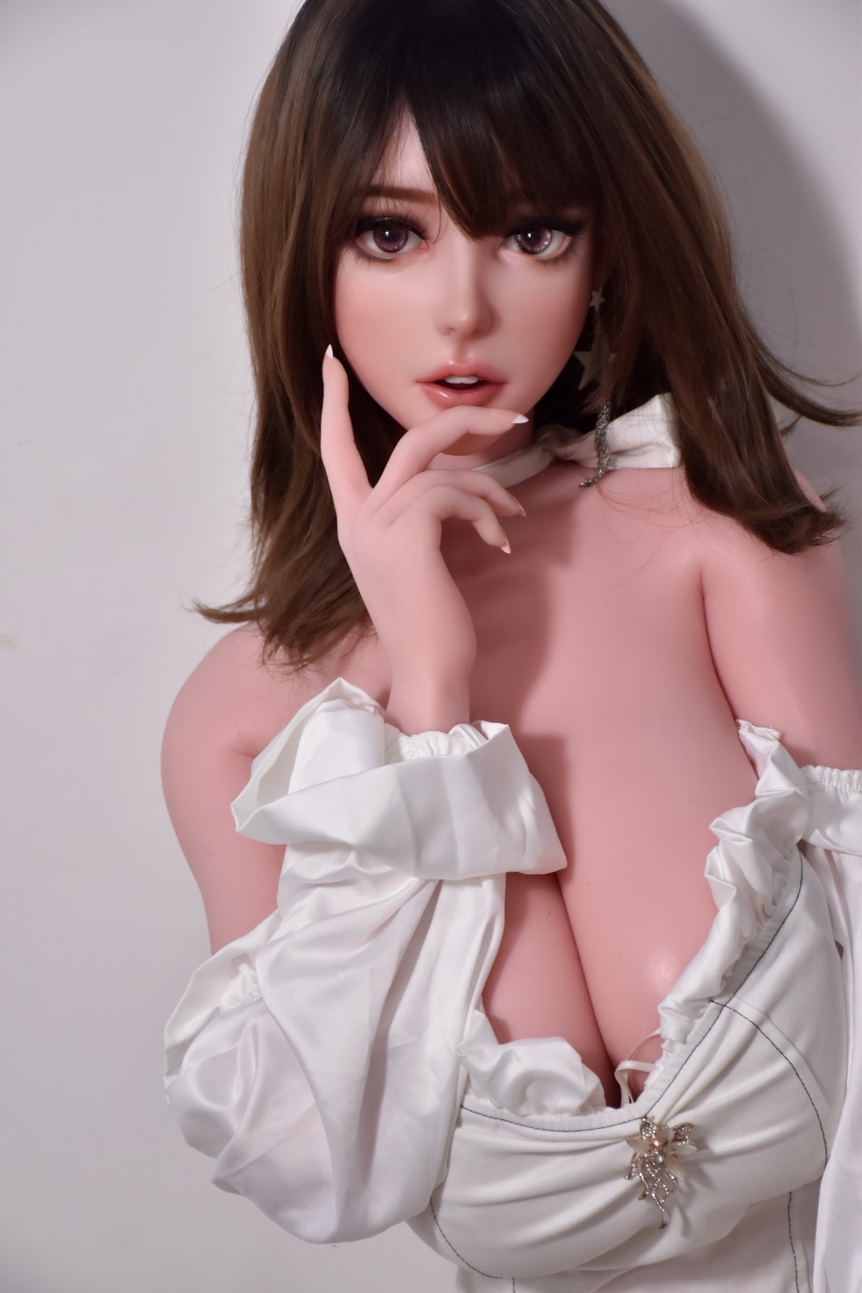 160cm (5ft3) M-Breasts Silicone Sex Doll Akimoto Mami, Head HC021