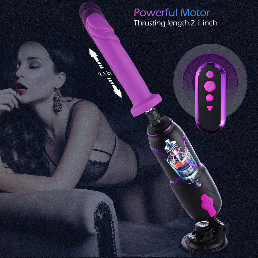 Hismith Pro Traveler 2.0 Mains Powered Portable Sex Machine App Control Remote
