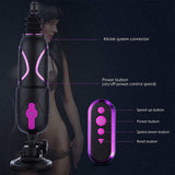 Hismith Pro Traveler 2.0 Mains Powered Portable Sex Machine App Control Remote