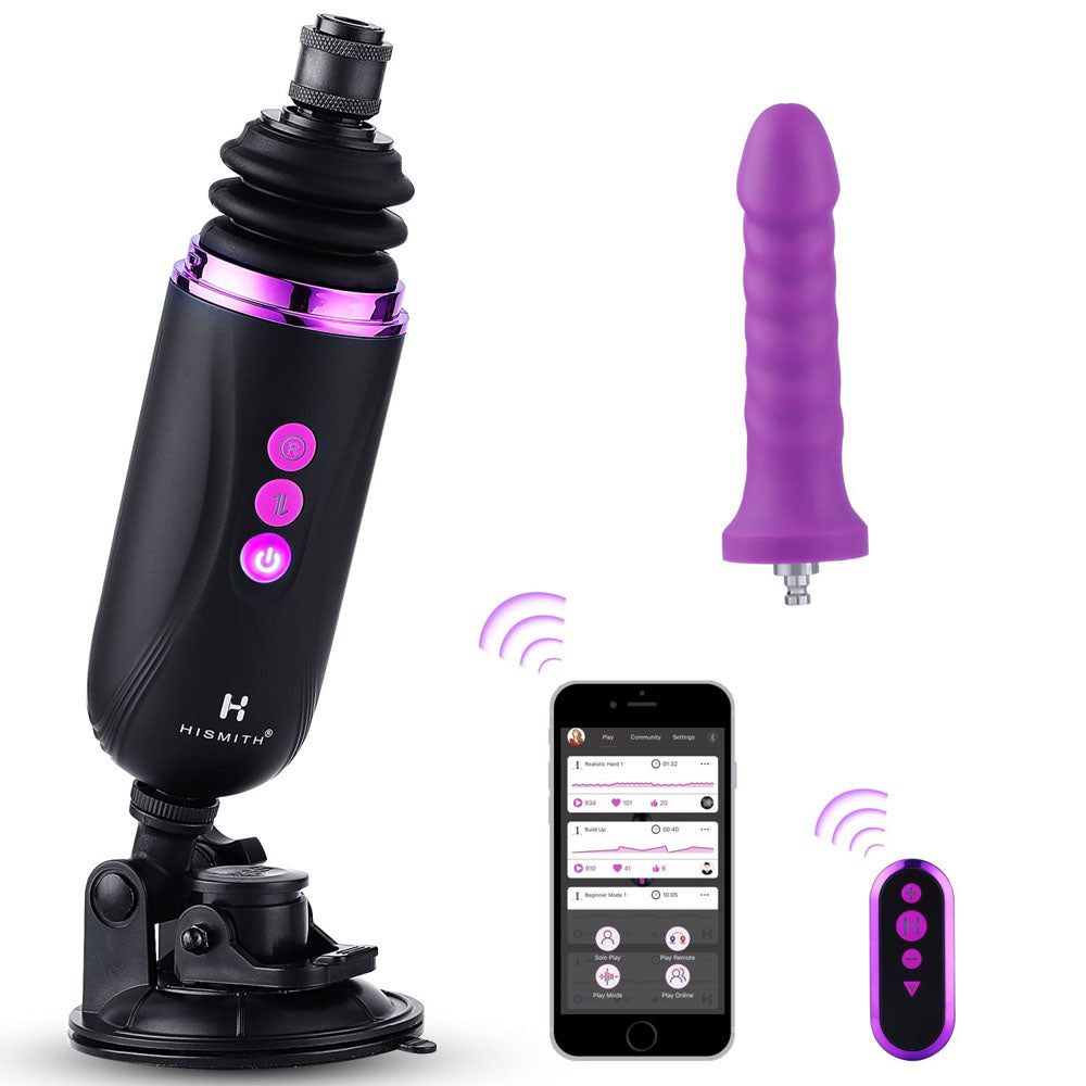 Hismith Capsule Rechargeable Portable Sex Machine With App Control