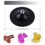 Hismith Three Point Five Inch Suction Cup Dildo Adapter For Universal KlicLok