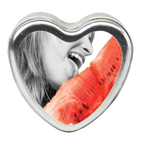 Edible Massage Candle - Watermelon Flavoured - 113 g - Naughty by Nature Adult Store
