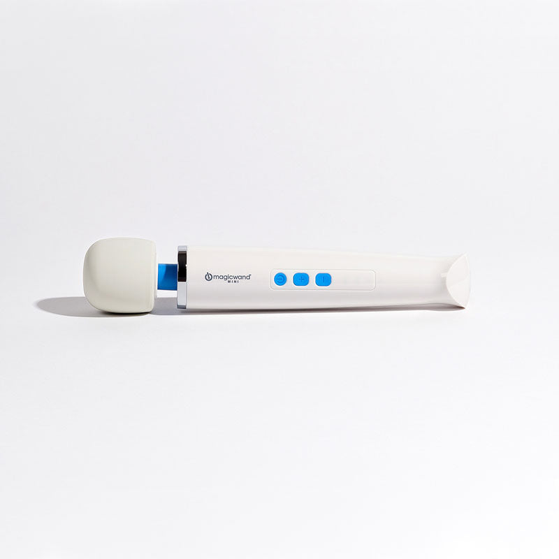 Magic Wand Mini - White Rechargeable Massage Wand - Naughty by Nature Adult Store