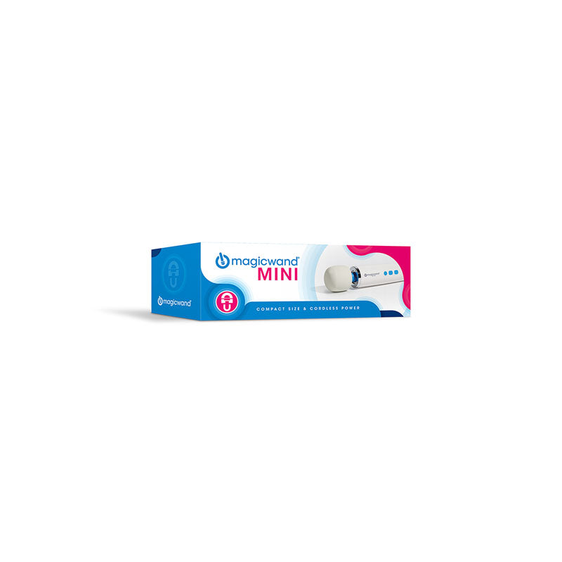 Magic Wand Mini - White Rechargeable Massage Wand - Naughty by Nature Adult Store