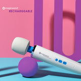 Magic White Rechargeable Massage Wand - Naughty by Nature Adult Store