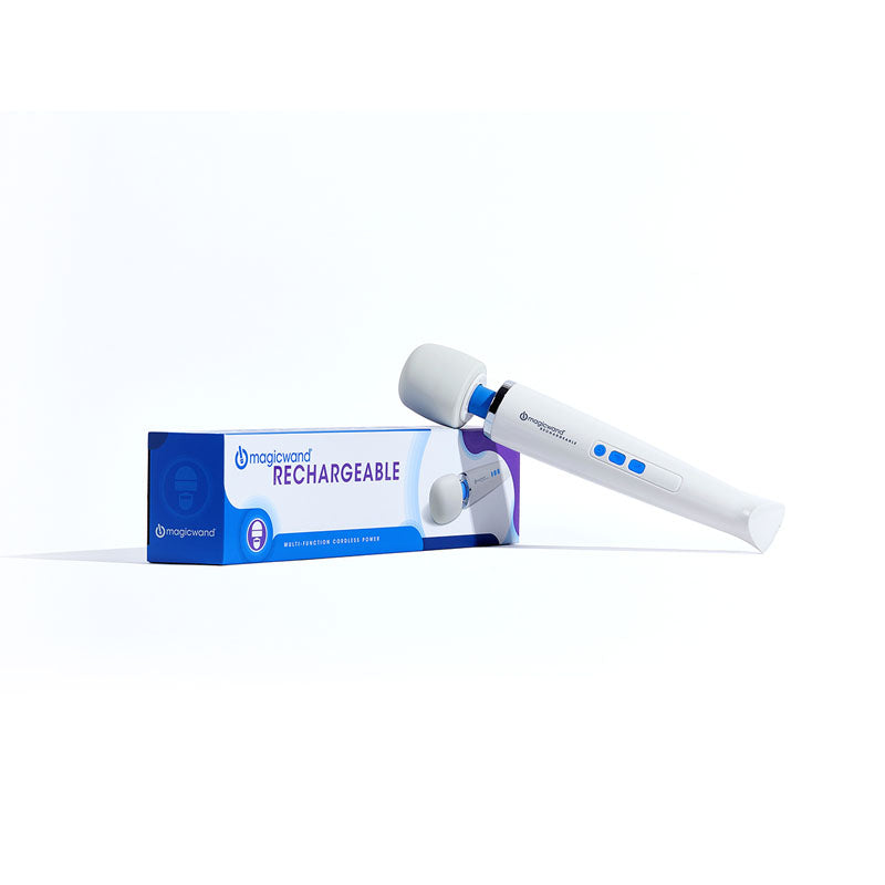 Magic White Rechargeable Massage Wand - Naughty by Nature Adult Store