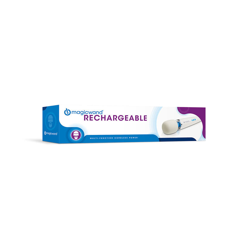 Magic White Rechargeable Massage Wand - Naughty by Nature Adult Store