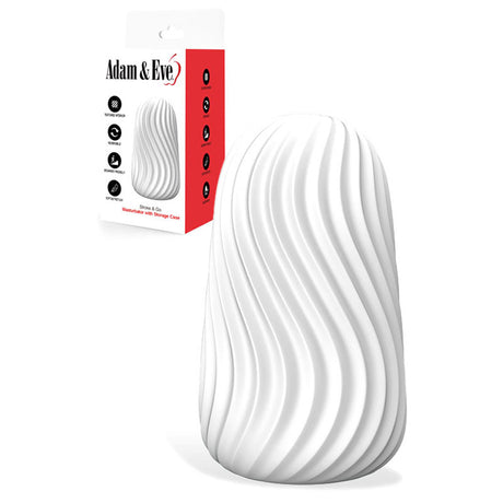 Adam & Eve Stroke & Go - Stroker Sleeve with Storage Case