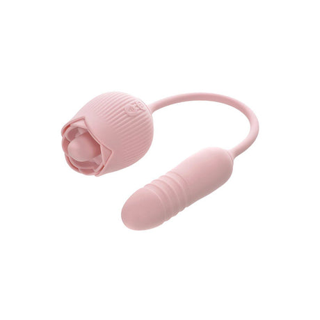 Adam & Eve THRUST & TICKLE Rose Vibrator -  Flickering Rose Stimulator