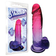 Shades 8'' Jelly TPR Dong - Plum 20.3 cm Dong - Naughty by Nature Adult Store