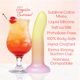 Mixers Tequila Sunrise Dildo 20.3cm Orange Yellow