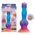 Alien Nation - Glo-Spot - Glow In Dark Coloured 21.6 cm USB Rechargeable Vibrating Fantasy Dong - Naughty by Nature Adult Store