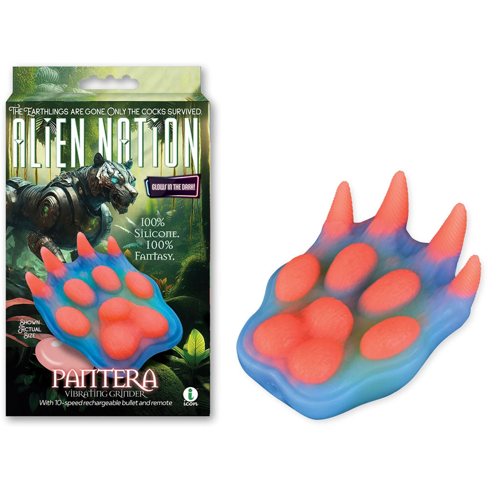 Alien Nation - Pantera - Coloured USB Rechargeable Vibrating Fantasy Grinder Pad with Remote - Naughty by Nature Adult Store