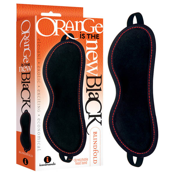 Orange Is The New Black - Blindfold - Black Blindfold - Naughty by Nature Adult Store