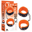 Orange Is The New Black - Love Cuffs - Wrist - Black Fluffy Wrist Restraints - Naughty by Nature Adult Store