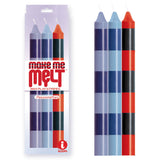 The 9's Make Me Melt Drip Candle 3-Pk, Passionettes - Passion Coloured Drip Candles - 3 Pack - Naughty by Nature Adult Store