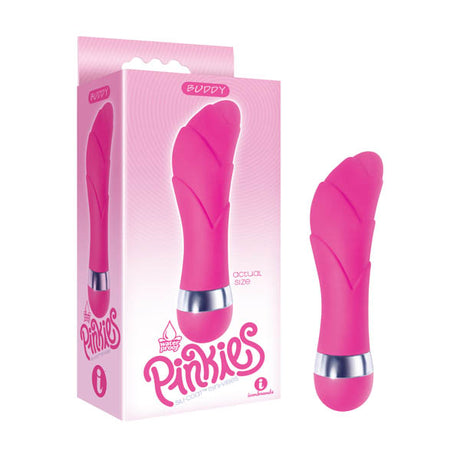 The 9's Pinkies, Buddy - Pink 11.4 cm (4.5'') Vibrator - Naughty by Nature Adult Store