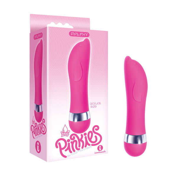 The 9's Pinkies, Dolphy - Pink 11.4 cm (4.5'') Vibrator - Naughty by Nature Adult Store
