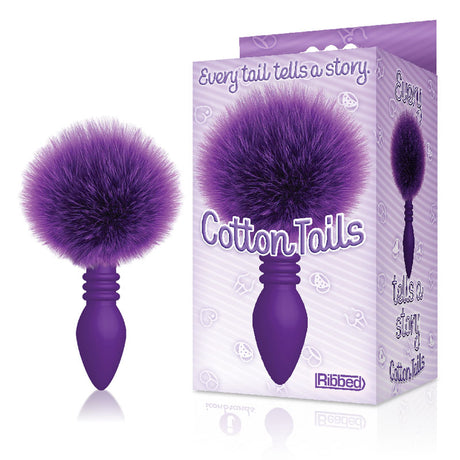 The 9's Cottontails, Ribbed Purple - Naughty by Nature Adult Store