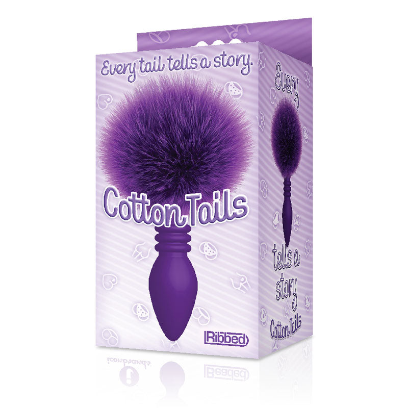 The 9's Cottontails, Ribbed Purple - Naughty by Nature Adult Store