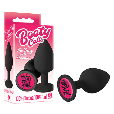 The 9's Booty Calls - Bad Girl - Black Butt Plug - Naughty by Nature Adult Store