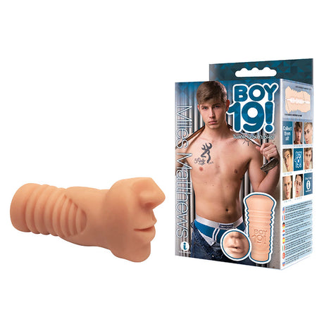 Boy 19! Miles Mathews - Flesh Male Mouth Teen Twink Stroker - Naughty by Nature Adult Store