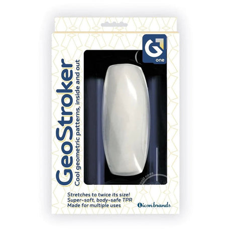 GeoStroker #1 - White 12.7 cm Stroker - Naughty by Nature Adult Store