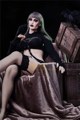 Irontech Gothic Sex Doll Mia 168cm Life Size TPE Doll With Steel Skeleton