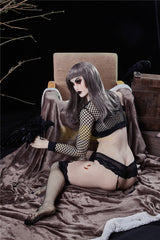 Irontech Gothic Sex Doll Mia 168cm Life Size TPE Doll With Steel Skeleton