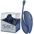 Twitch 2 - Blue - Blue US Rechargeable Suction Vibrator with Remote Vibrating Egg - Naughty by Nature Adult Store
