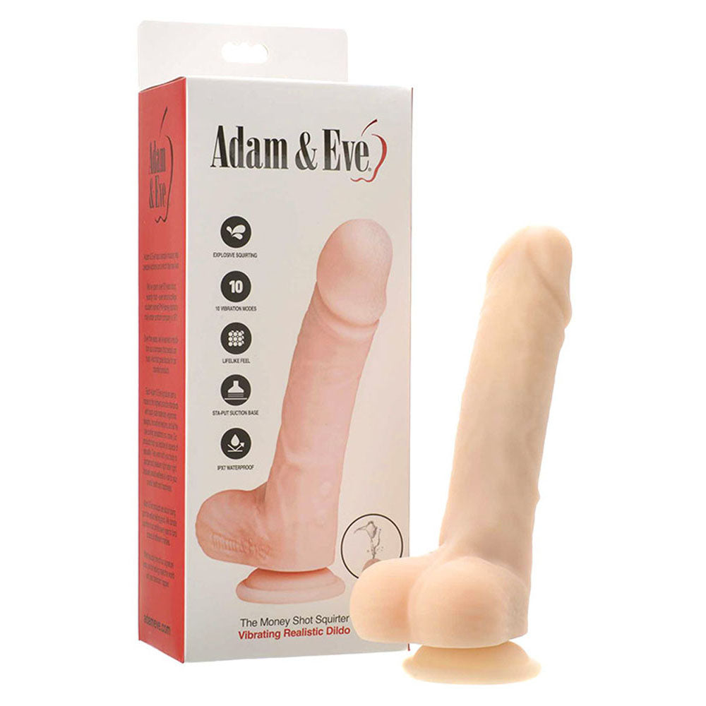 Adam & Eve THE MONEY SHOT SQUIRTER - Rechargeable Squirting Dong