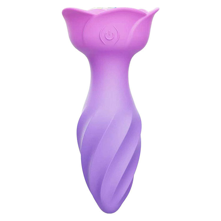 Adam & Eve ROTATING ROSE PLUG - Rotating & Vibrating Butt Plug - Naughty by Nature Adult Store