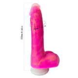 Adam And Eve Squiggler Pink 22.8cm Thrusting Dildo Remote