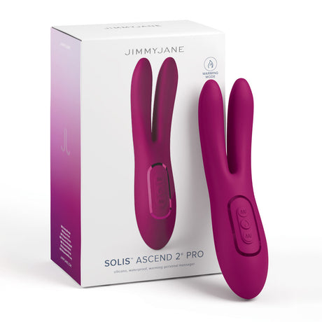 JimmyJane Solis Ascend 2 PRO - Rechargeable Dual Tip Stimulator - Naughty by Nature Adult Store