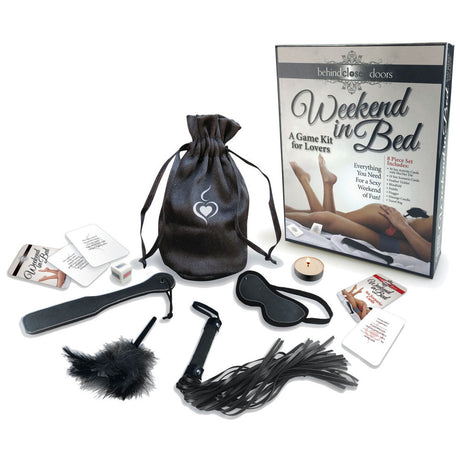 Behind Closed Doors - Weekend In Bed - Couples Kit Game - Naughty by Nature Adult Store