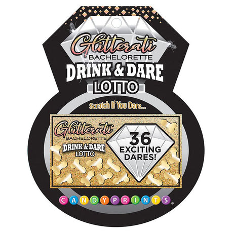 Glitterati - Drink And Dare Lotto - Hens Party Lotto Game - Naughty by Nature Adult Store