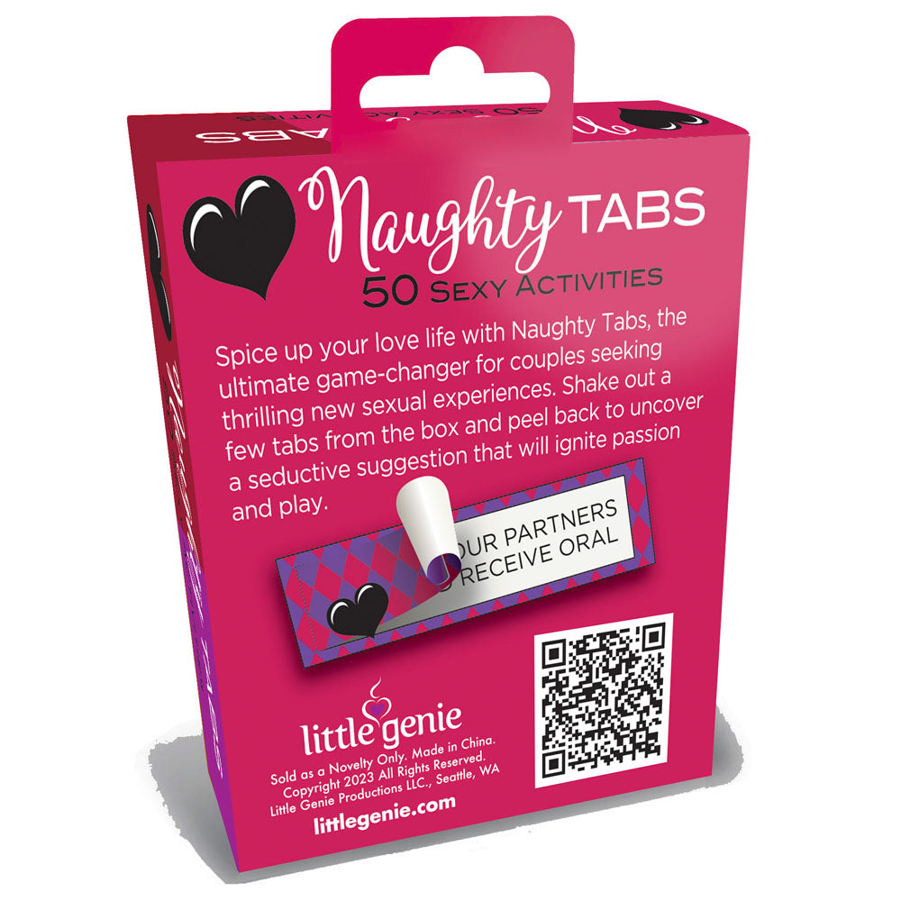 Naughty Tabs - Sexy Suggestions - Set of 50 - Naughty by Nature Adult Store