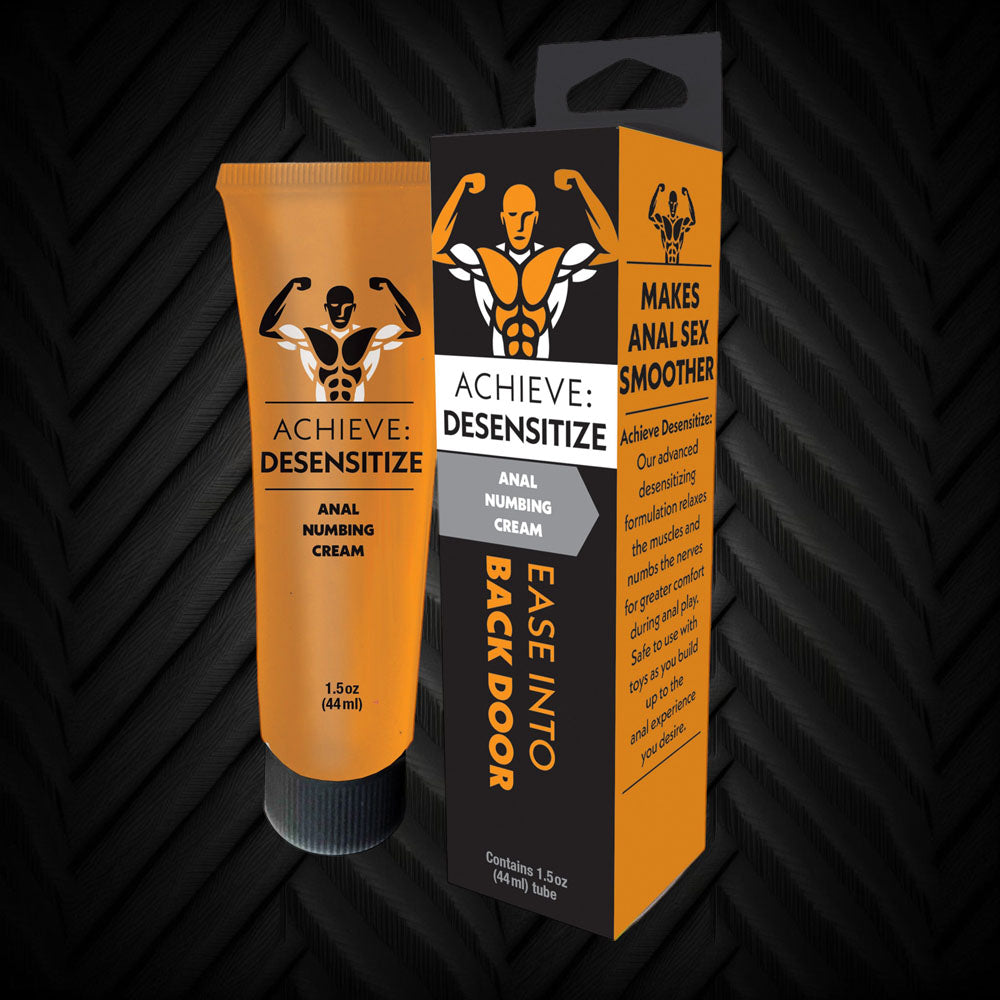 Achieve: Desensitize - Anal Numbing Cream - Naughty by Nature Adult Store