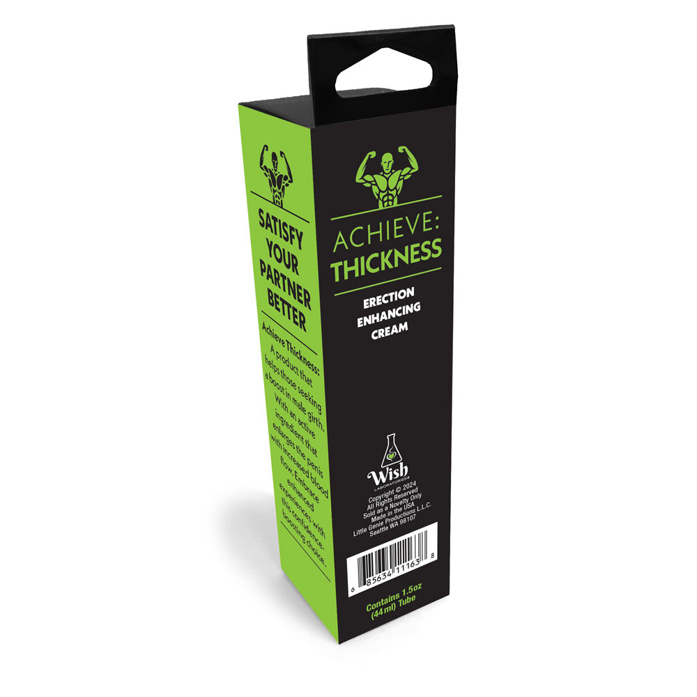Achieve: Thickness - Erection Enhancing Cream for Men - Naughty by Nature Adult Store