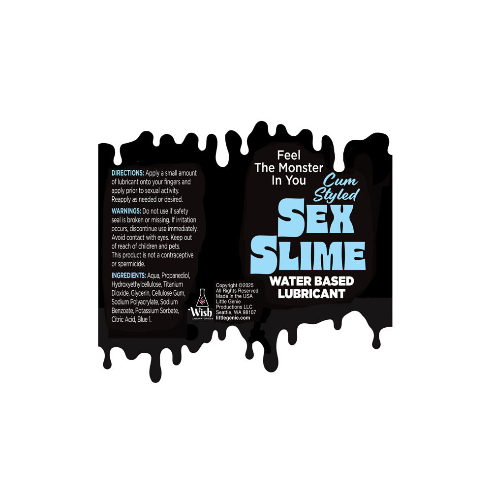 Sex Slime Cum Style Creature Lube - Blue 120 ml