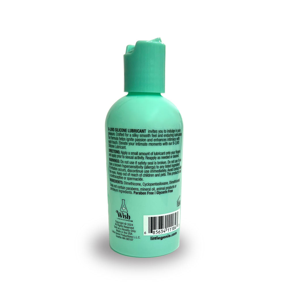 B-LUVD Silicone Lubricant - 118 ml Bottle - Naughty by Nature Adult Store