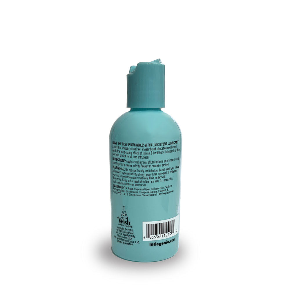 B-LUVD Hybrid Lubricant 118 Milliliters Bottle for Smooth Comfort