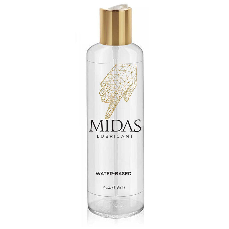 Midas Water Based Lube - Water Based Lubricant - Naughty by Nature Adult Store