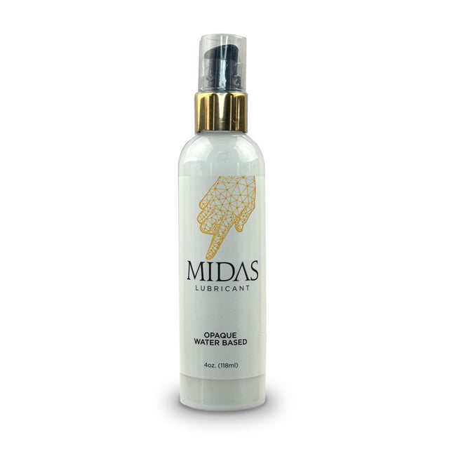 Midas Opaque Water Based Lubricant - 118 ml - Naughty by Nature Adult Store