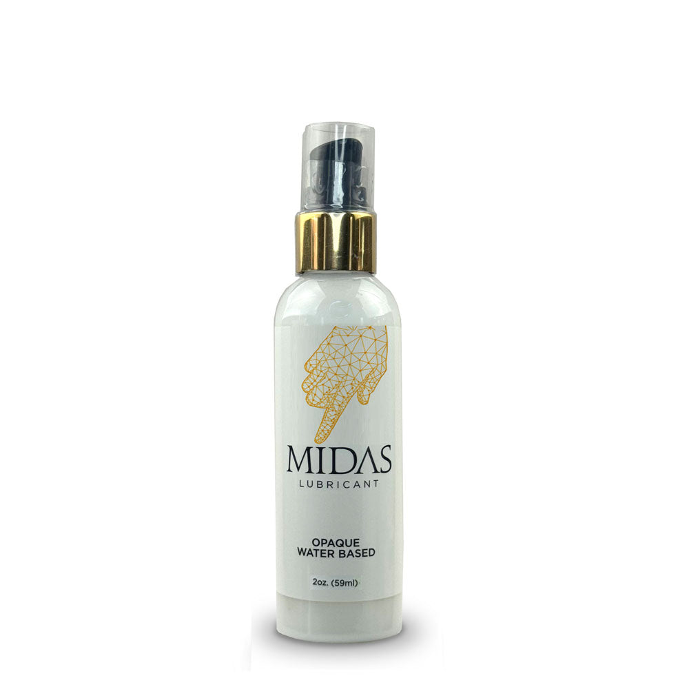 Midas Opaque Water Based Lubricant - 59 ml - Naughty by Nature Adult Store