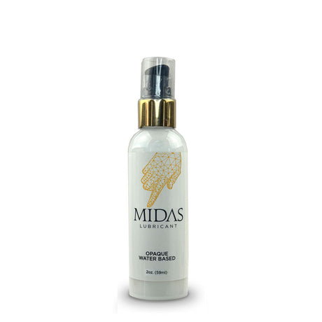 Midas Opaque Water Based Lubricant - 59 ml - Naughty by Nature Adult Store