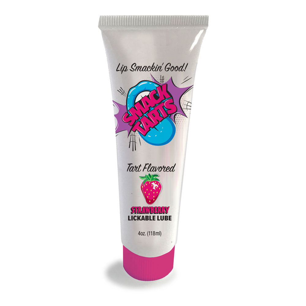 Smack Tarts - Sour Strawberry - Flavoured Lubricant - 120 ml Tube - Naughty by Nature Adult Store