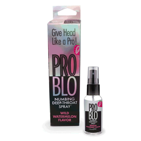 ProBlo Deep Throat Spray - Strawberry - Strawberry Flavoured Deep Throat Spray - 30 ml - Naughty by Nature Adult Store