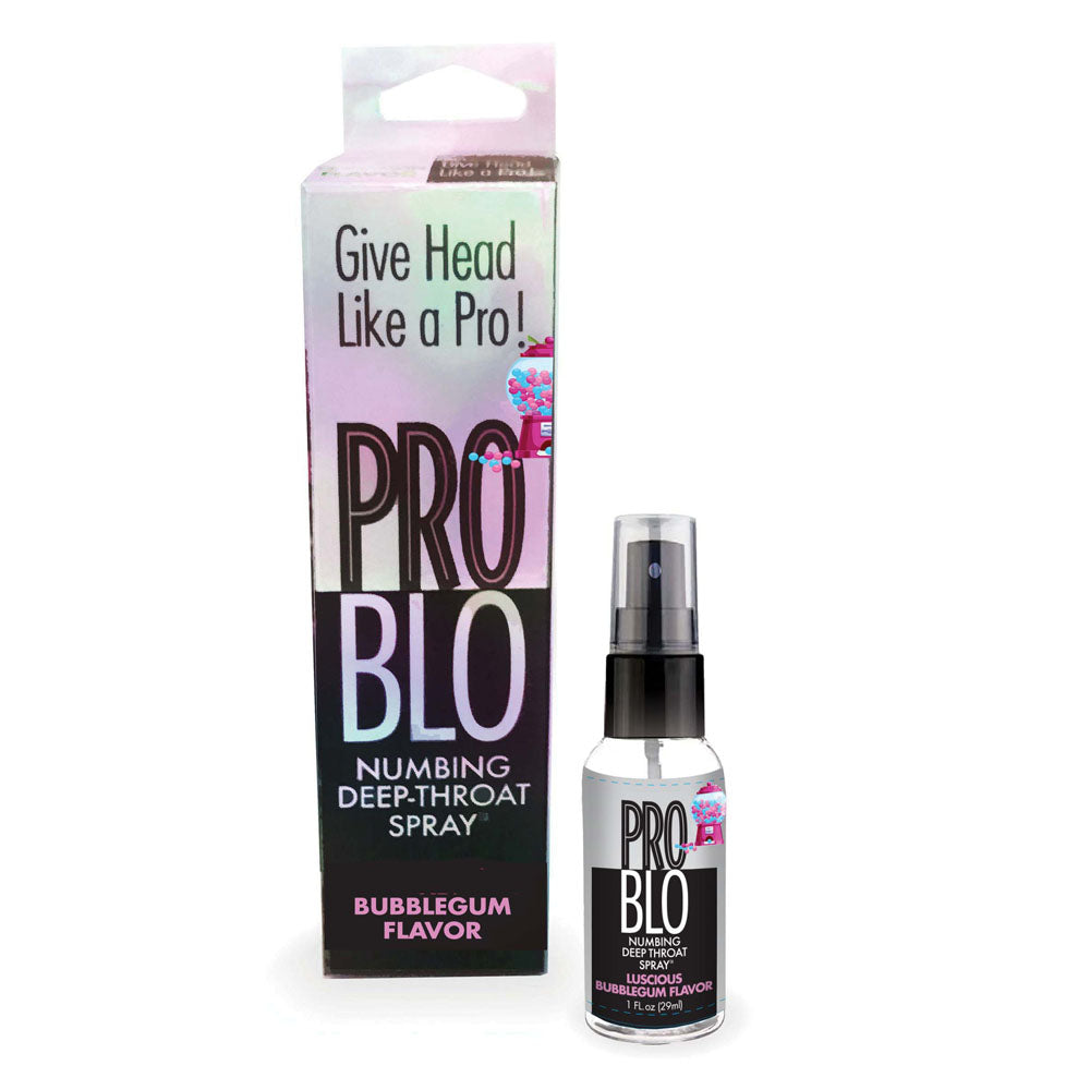 ProBlo Deep Throat Spray - Bubblegum Flavoured - 30 ml - Naughty by Nature Adult Store