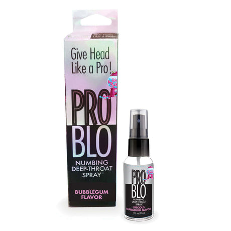 ProBlo Deep Throat Spray - Bubblegum Flavoured - 30 ml - Naughty by Nature Adult Store